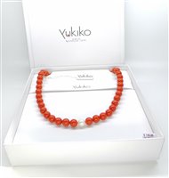 Collana Yukiko Donna Terra E Mare in Corallo Pasta di corallo PCL4438Y - PCL4438Y